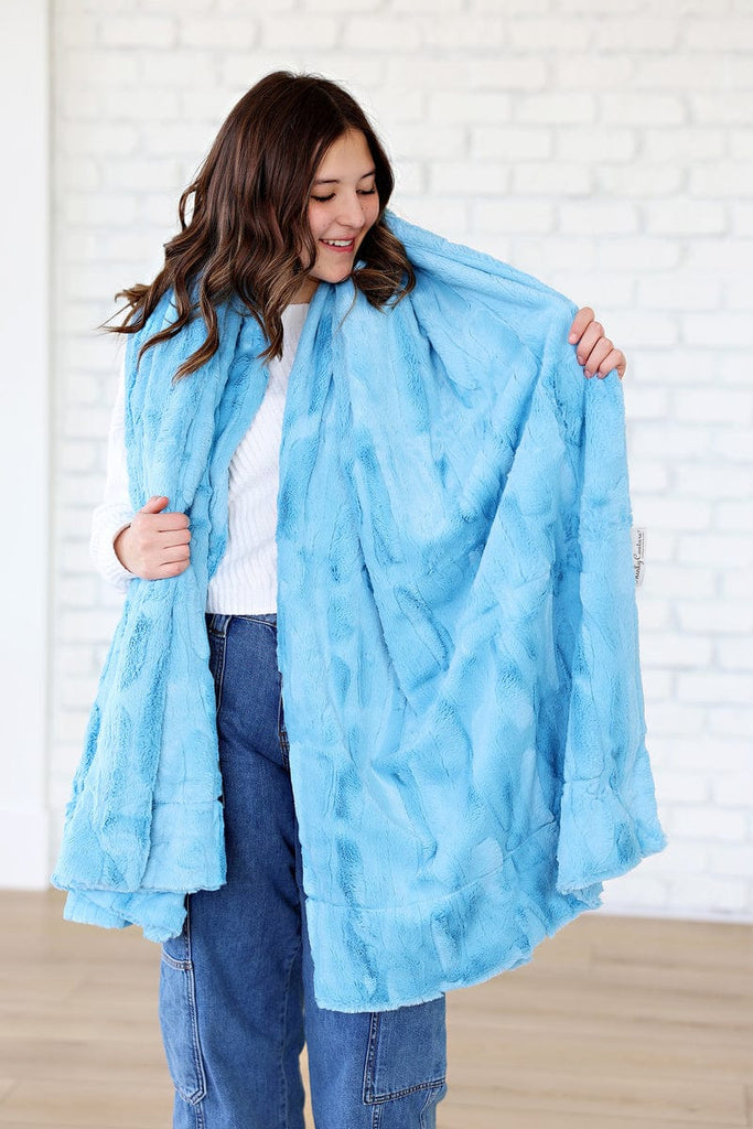 Ocean blue blanket sale