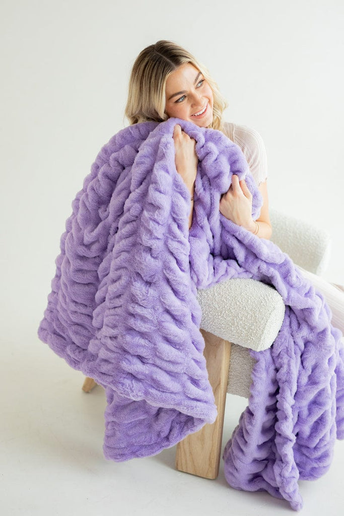 Hugs Rylee Plush Blanket | Minky Couture