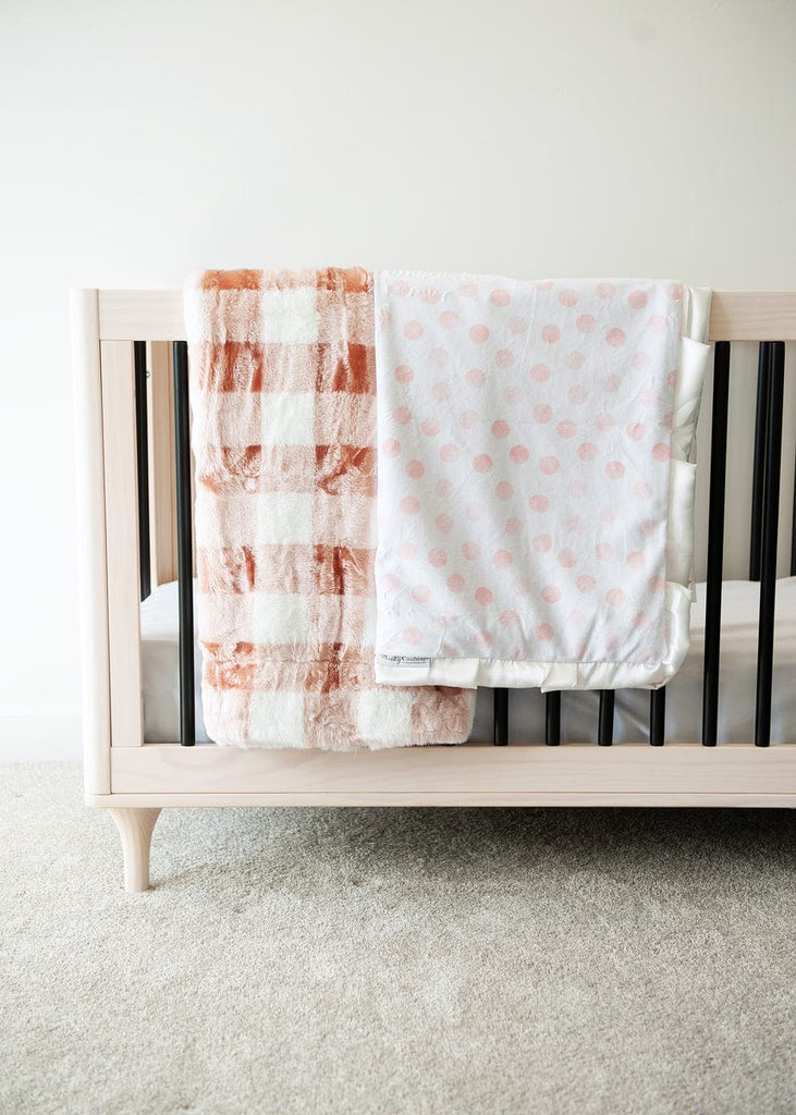 Spasilk minky raised dot blanket hot sale