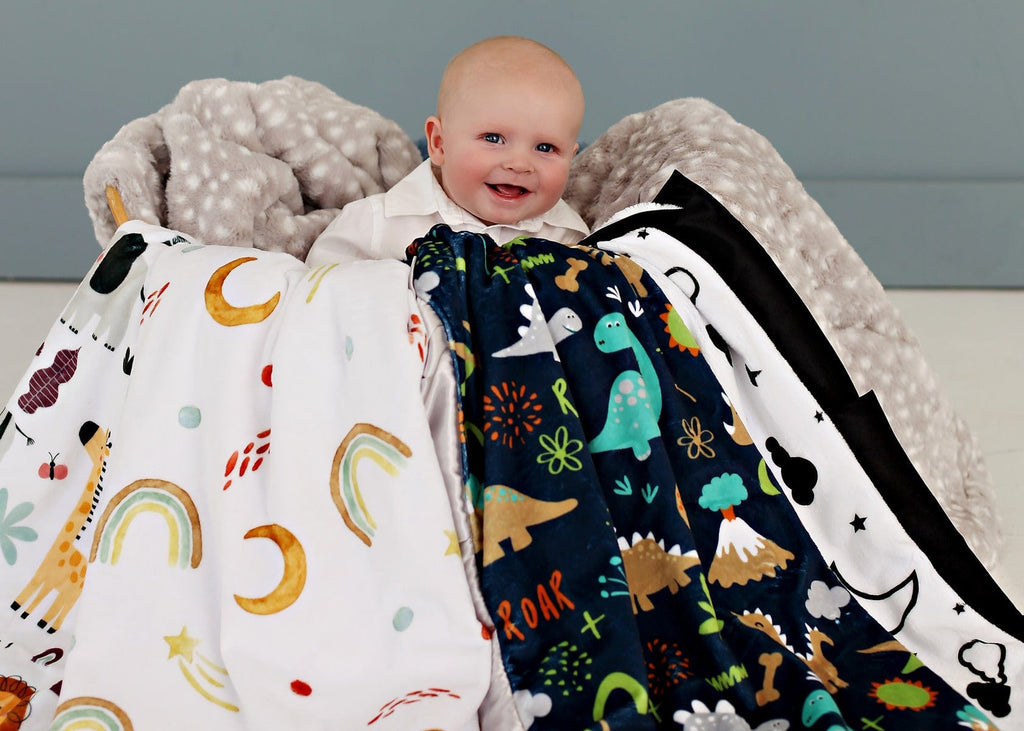 Dinosaur best sale minky blanket