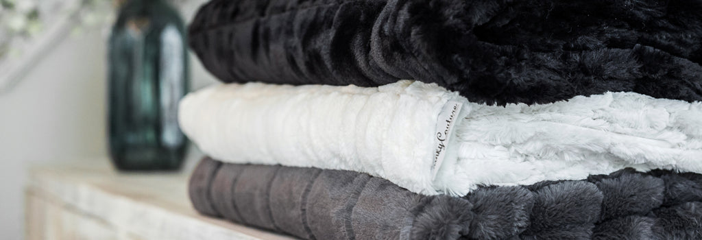 Ultra Plush Blanket/Throw - Charcoal, Shop Today. Get it Tomorrow!