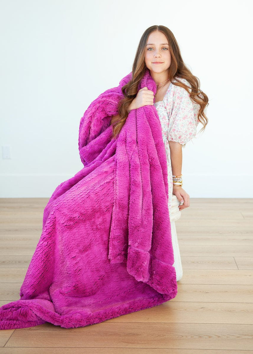 The Original Soft Minky Blanket | Minky Couture Blankets