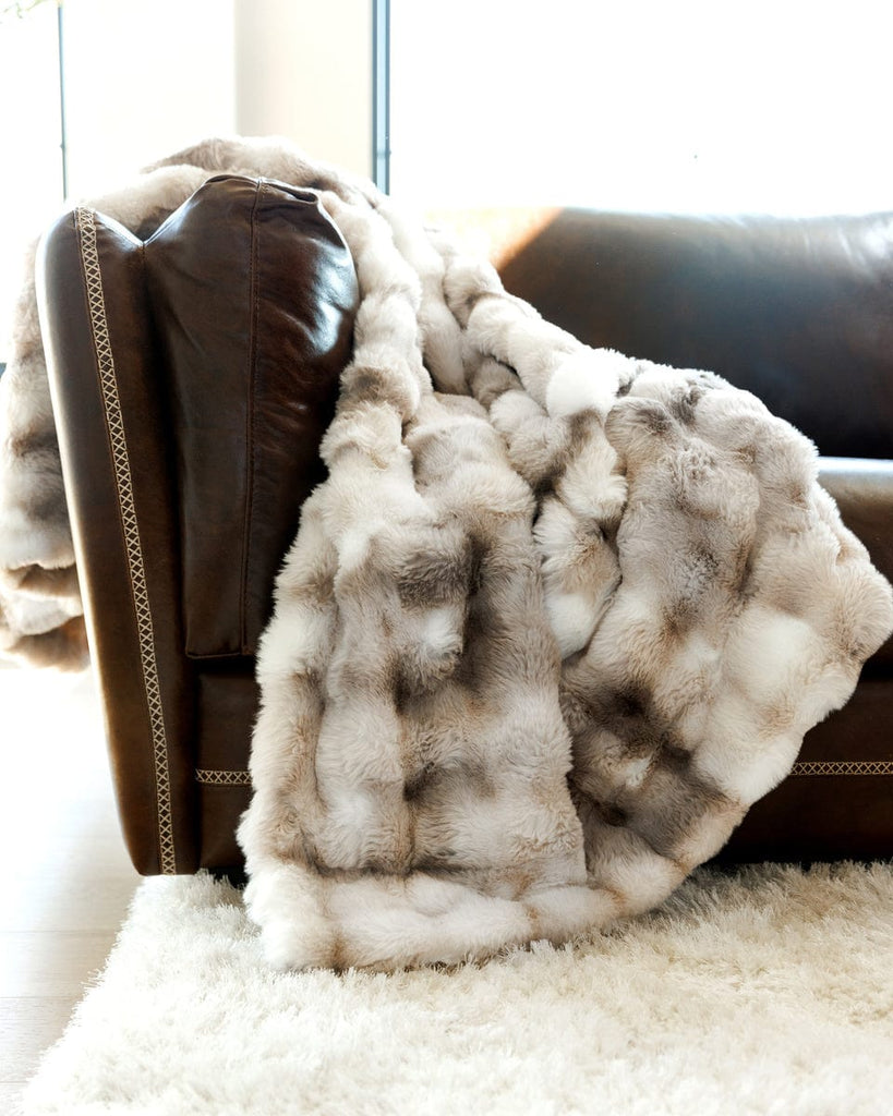 Premium Cloud Angora Plush Blanket | Minky Couture